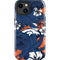 NFL Denver Broncos Tropical Print iPhone 14 Plus Impact Case