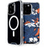 NFL Denver Broncos Tropical Print iPhone 15 Pro MagSafe Case