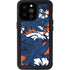 NFL Denver Broncos Tropical Print iPhone 14 Pro Max Waterproof Case
