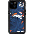 NFL Denver Broncos Tropical Print iPhone 15 Plus Waterproof Case