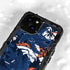 NFL Denver Broncos Tropical Print iPhone 15 Plus Waterproof Case