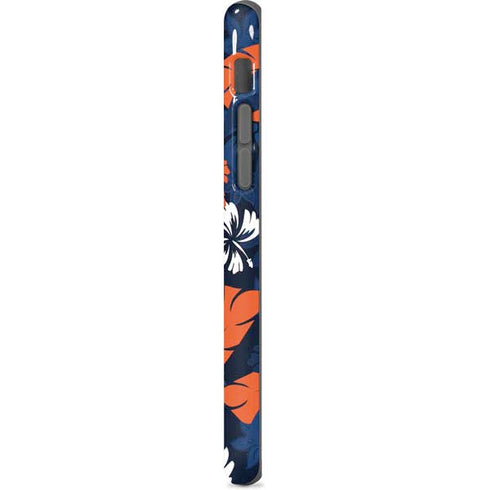 NFL Denver Broncos Tropical Print iPhone 8 Pro Case
