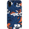 NFL Denver Broncos Tropical Print iPhone XR Pro Case