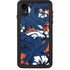 NFL Denver Broncos Tropical Print iPhone XR Waterproof Case