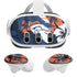 NFL Denver Broncos Tropical Print Meta Quest 3 Skin