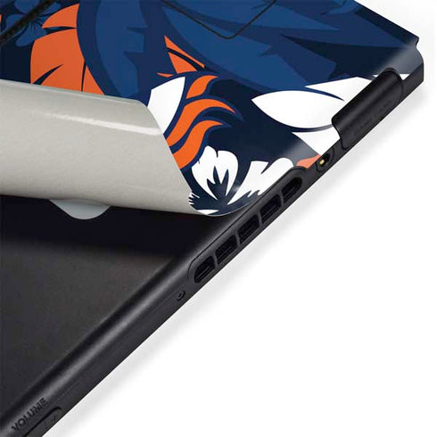 NFL Denver Broncos Tropical Print Nintendo Switch Bundle Skin