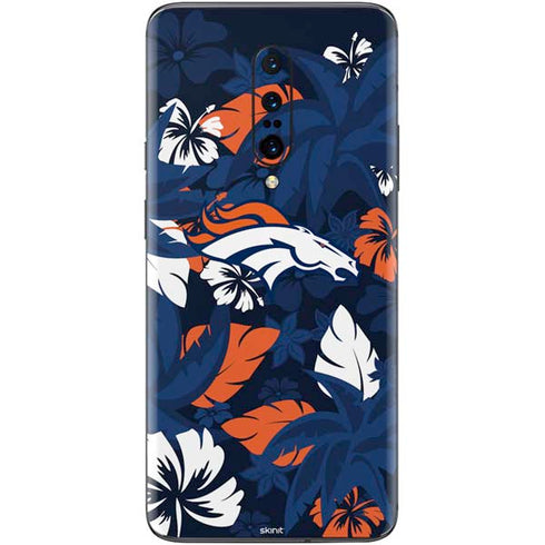 NFL Denver Broncos Tropical Print OnePlus 7 Pro Skin