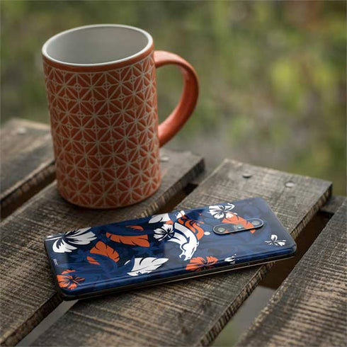 NFL Denver Broncos Tropical Print OnePlus 7 Pro Skin