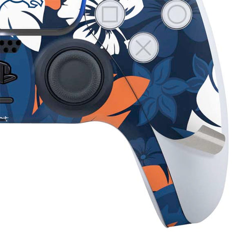 NFL Denver Broncos Tropical Print PS5 Slim Digital Edition Bundle Skin