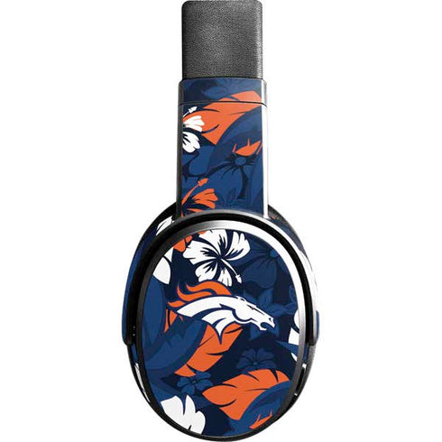 NFL Denver Broncos Tropical Print Skullcandy Crusher Wireless Skin