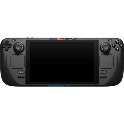 NFL Denver Broncos Tropical Print Steam Deck Handheld Gaming Computer Skin