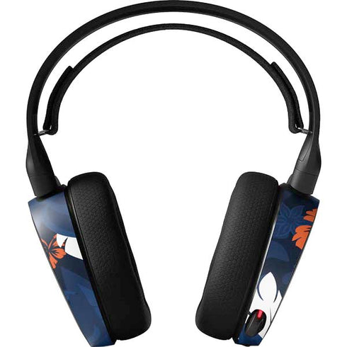 NFL Denver Broncos Tropical Print SteelSeries Arctis 3 Skin