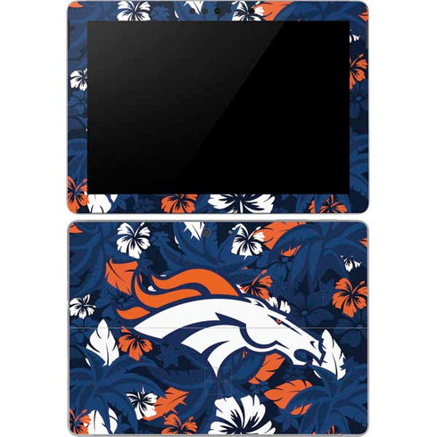 NFL Denver Broncos Tropical Print Surface Go Skin