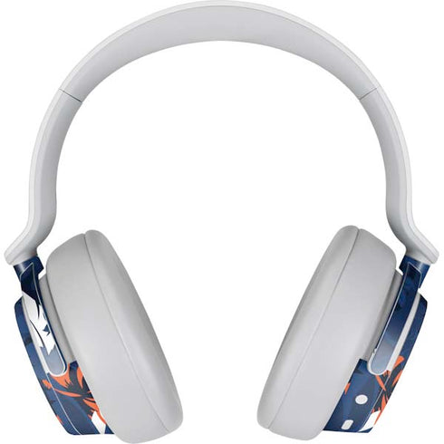 NFL Denver Broncos Tropical Print Surface Headphones Skin