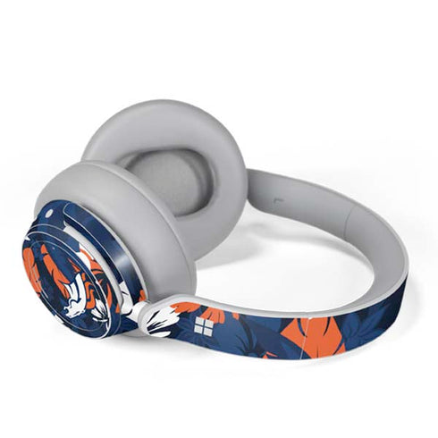 NFL Denver Broncos Tropical Print Surface Headphones Skin
