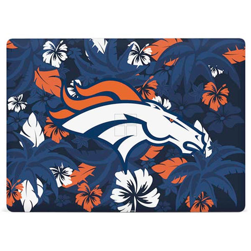 NFL Denver Broncos Tropical Print Surface Laptop 3 13.5in Skin
