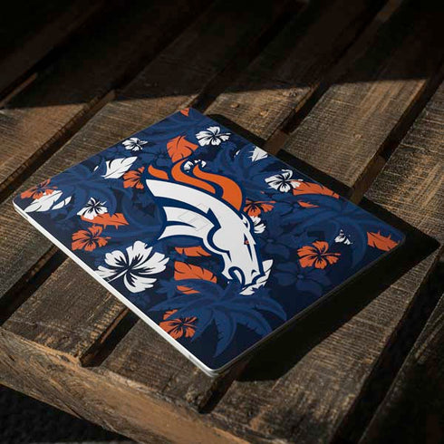 NFL Denver Broncos Tropical Print Surface Laptop 3 13.5in Skin