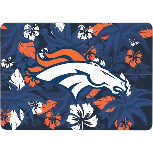 NFL Denver Broncos Tropical Print Surface Laptop Studio Skin