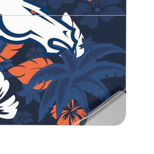 NFL Denver Broncos Tropical Print Surface Laptop Studio Skin