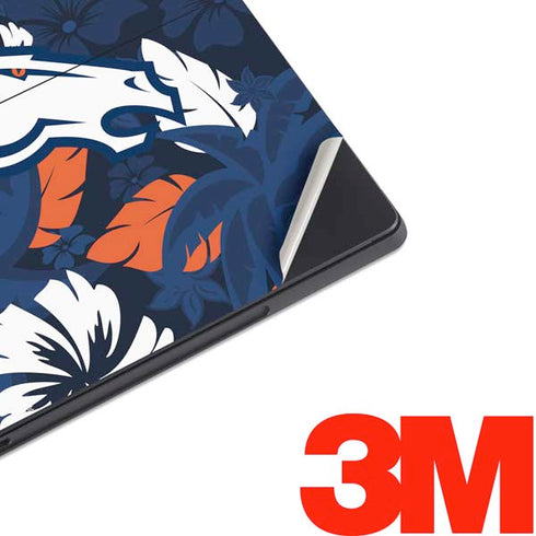 NFL Denver Broncos Tropical Print Surface Pro 6 Skin