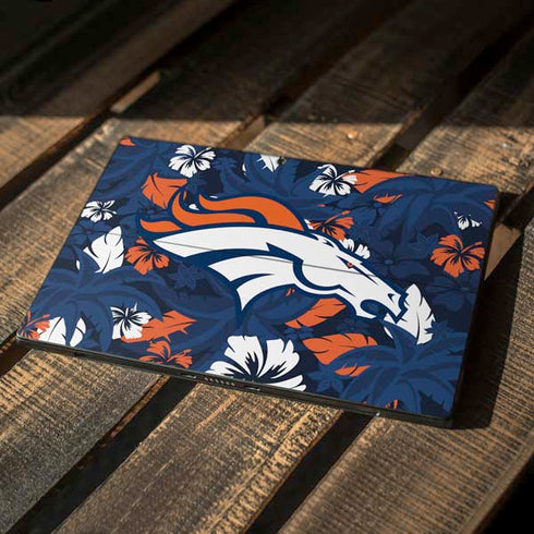 NFL Denver Broncos Tropical Print Surface Pro 7 Skin