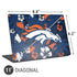 NFL Denver Broncos Tropical Print Universal Laptop 11in (8.8 x 6.2in) Skin