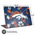 NFL Denver Broncos Tropical Print Universal Laptop 13in (10.6 x 7.6in) Skin