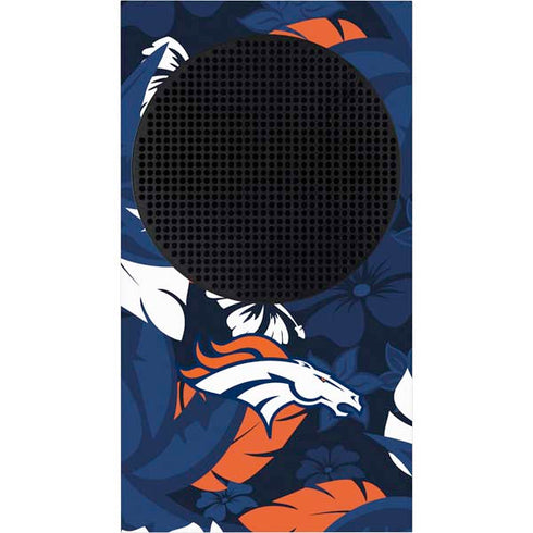NFL Denver Broncos Tropical Print Xbox Series S Console Skin