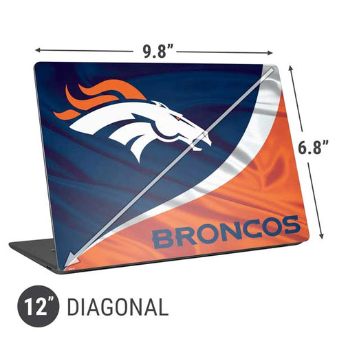 NFL Denver Broncos Universal Laptop 12in (9.8 x 6.8in) Skin