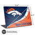 NFL Denver Broncos Universal Laptop 16.6in (13.4 x 9.7in) Skin
