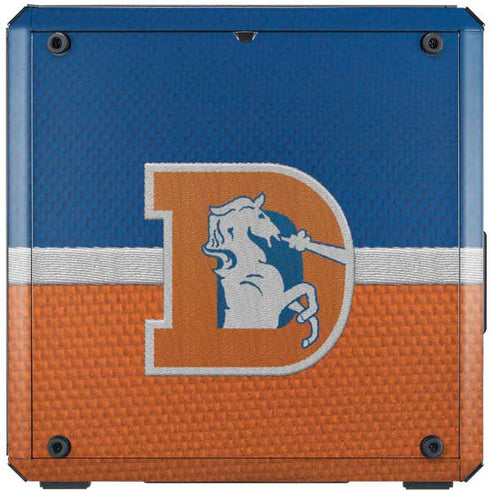 NFL Denver Broncos Vintage Cooler Master MasterBox Q300L Mini Tower Skin