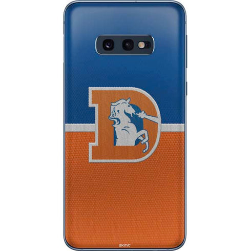 NFL Denver Broncos Vintage Galaxy S10e Skin