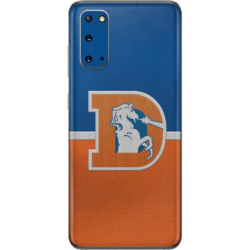 NFL Denver Broncos Vintage Galaxy S20 Skin