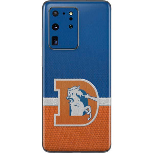 NFL Denver Broncos Vintage Galaxy S20 Ultra 5G Skin