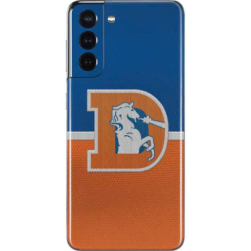 NFL Denver Broncos Vintage Galaxy S21 5G Skin