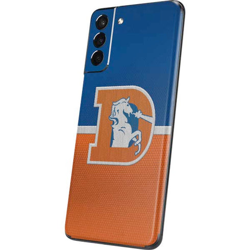 NFL Denver Broncos Vintage Galaxy S21 5G Skin