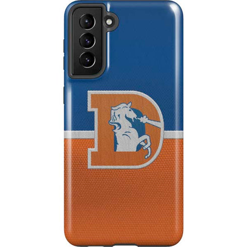 NFL Denver Broncos Vintage Galaxy S21 FE Pro Case