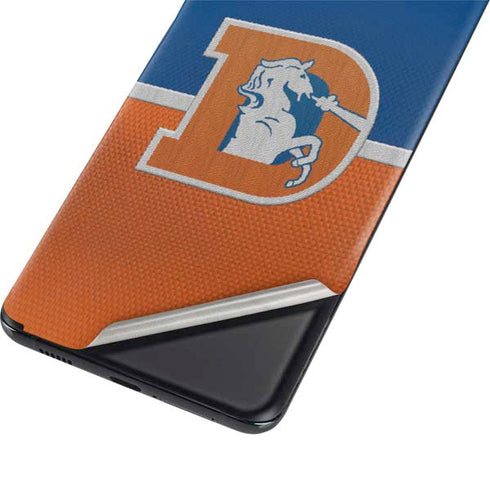 NFL Denver Broncos Vintage Galaxy S21 Ultra 5G Skin