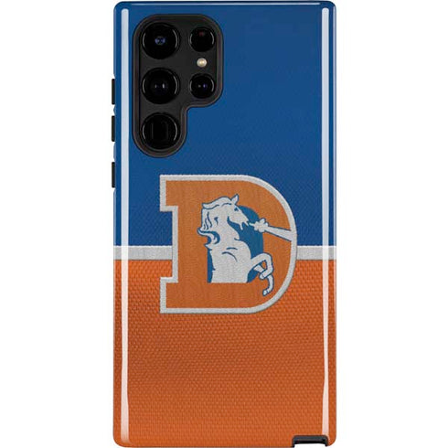 NFL Denver Broncos Vintage Galaxy S22 Ultra Pro Case
