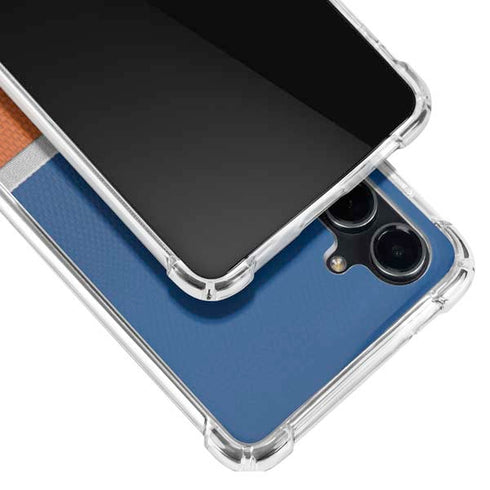 NFL Denver Broncos Vintage Galaxy S23 FE Clear Case