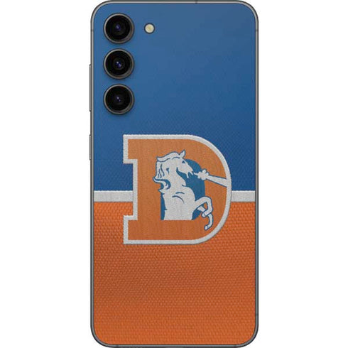 NFL Denver Broncos Vintage Galaxy S23 Plus Skin