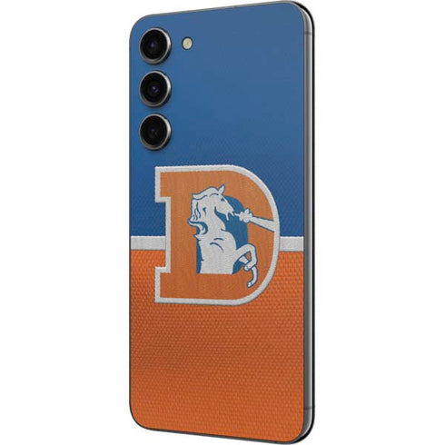 NFL Denver Broncos Vintage Galaxy S23 Plus Skin