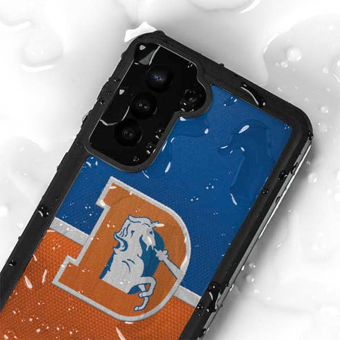 NFL Denver Broncos Vintage Galaxy S23 Waterproof Case