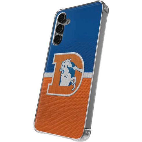 NFL Denver Broncos Vintage Galaxy S24 Plus Clear Case