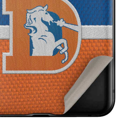 NFL Denver Broncos Vintage Galaxy Z Flip Skin