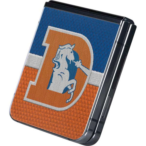 NFL Denver Broncos Vintage Galaxy Z Flip5 5G Skin