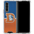 NFL Denver Broncos Vintage Galaxy Z Fold4 5G Clear Case