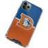 NFL Denver Broncos Vintage iPhone 11 Pro Max Clear Case