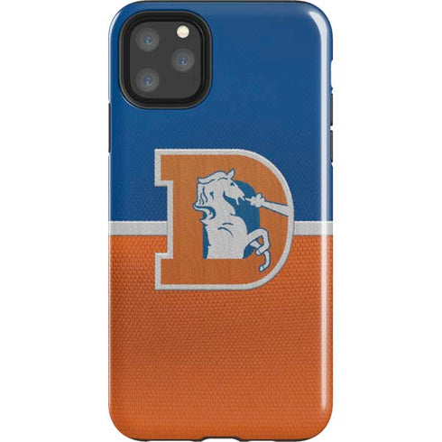 NFL Denver Broncos Vintage iPhone 11 Pro Max Impact Case