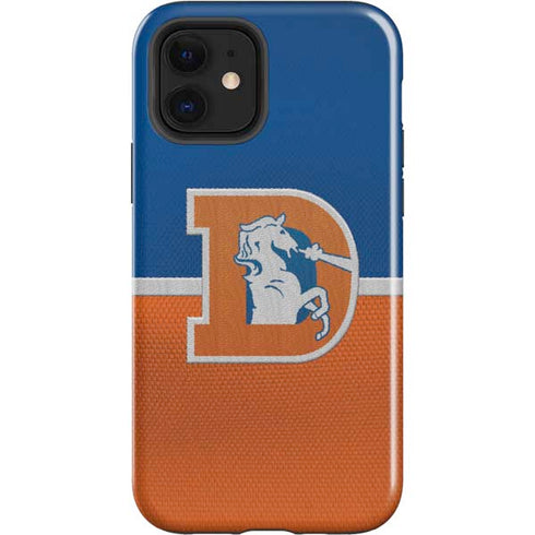 NFL Denver Broncos Vintage iPhone 12 Impact Case